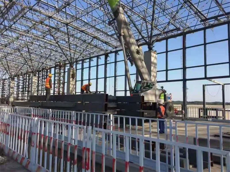Steel Structure Bolt Ball Grid Station Steel Structure Bolt Ball Grid Station